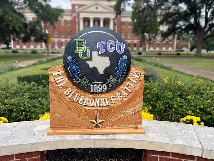 The Bluebonnet Battle Trophy